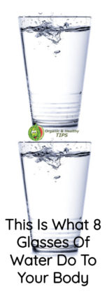 This Is What 8 Glasses Of Water Do To Your Body - Organic Healthy Tips