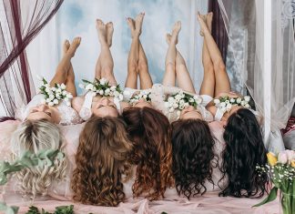 Super Foods for Healthy Hair Girls with beautiful healthy hair