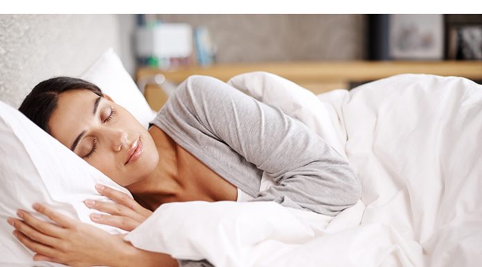 How To Get A Good Night’s Sleep A girl having a nice night sleep