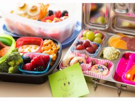 Brown baged healthy lunch