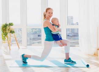 quick exercises for busy moms